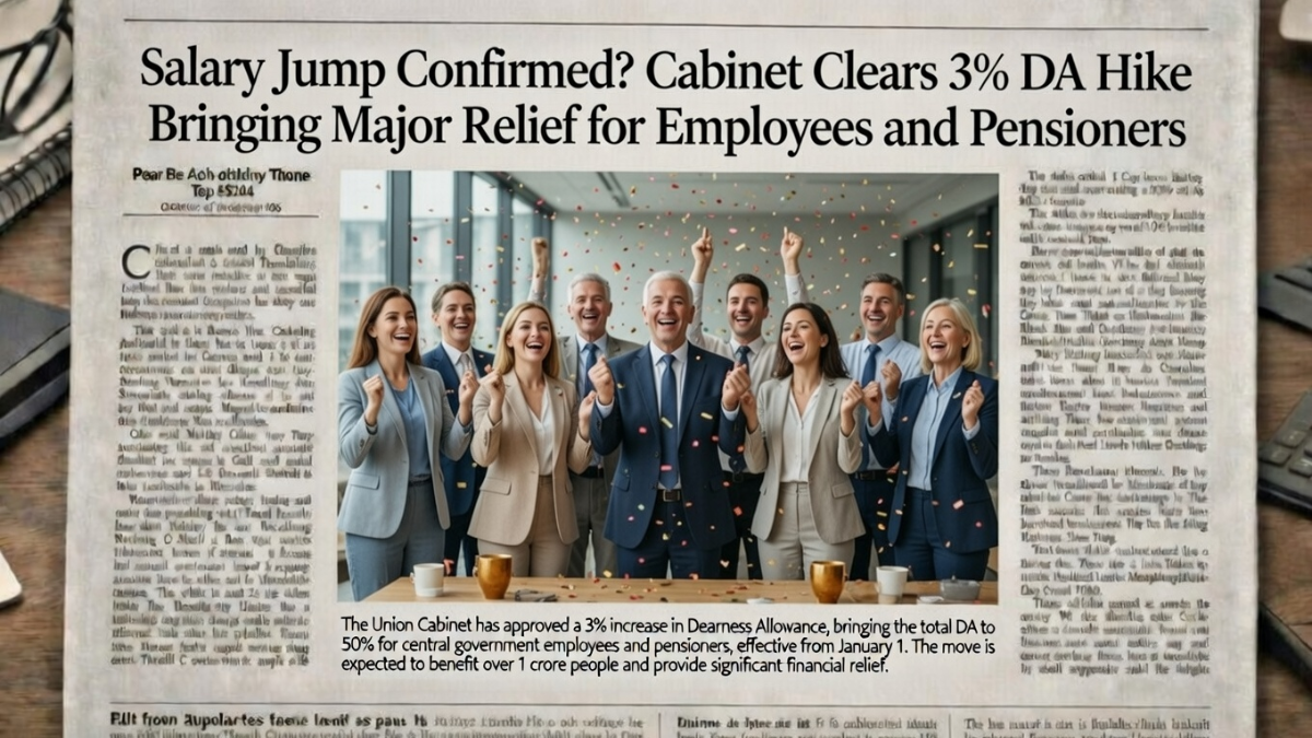 3 Percent DA Increase